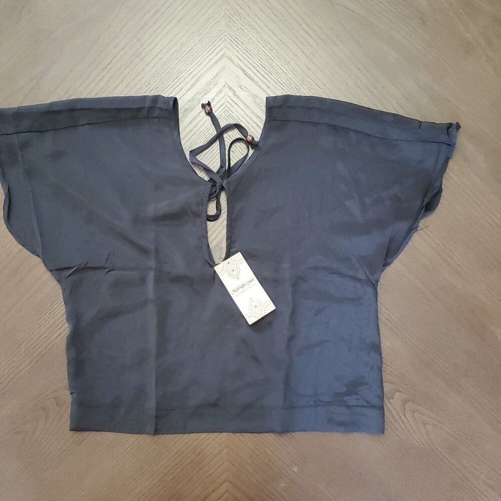 Midnight Sun black tank size S/M NWT